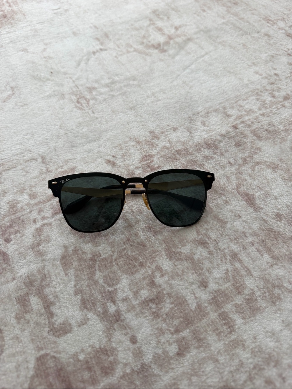 RAY-BAN - Blaze Clubmaster Sunglasses - Polarized - Picture 2 of 11